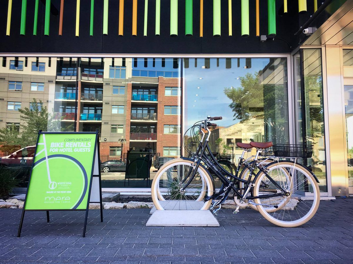 Explore Winnipeg in style 🚲 A pair of classic cruisers have arrived and are complimentary with your stay. #explorewpg #cycling #bike