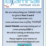 Photo by Bramhall Netball (@BramhallNetball)