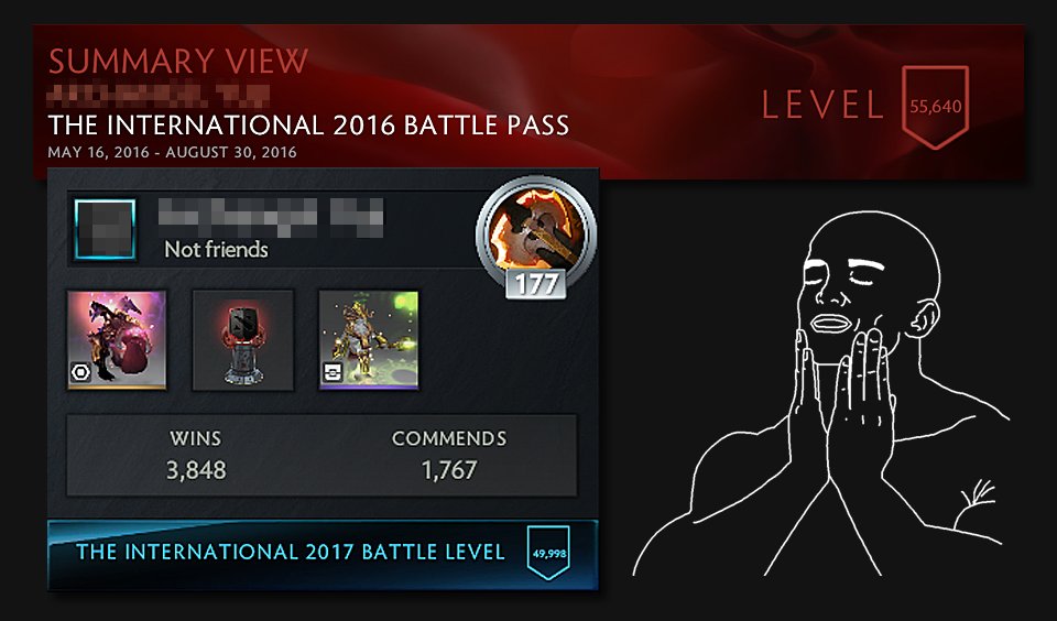 Wykrhm Reddy On Twitter Tfw Your Ti7 Battle Pass Is Almost The