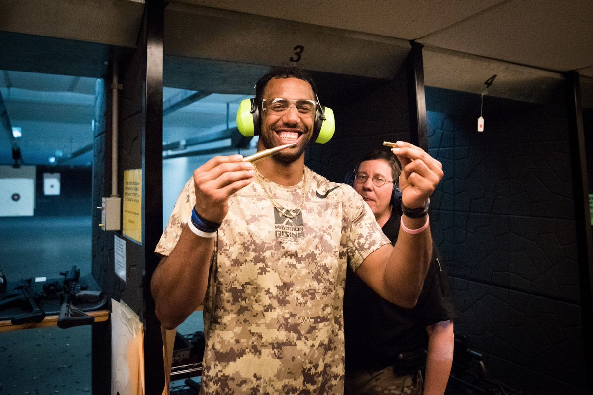 warriorrising's tweet image. “First of all, my mom was in the Air Force so..."-Nick Truesdell (Minnesota Vikings, TE) @Vikings 

Full post: bit.ly/2rE0fUY