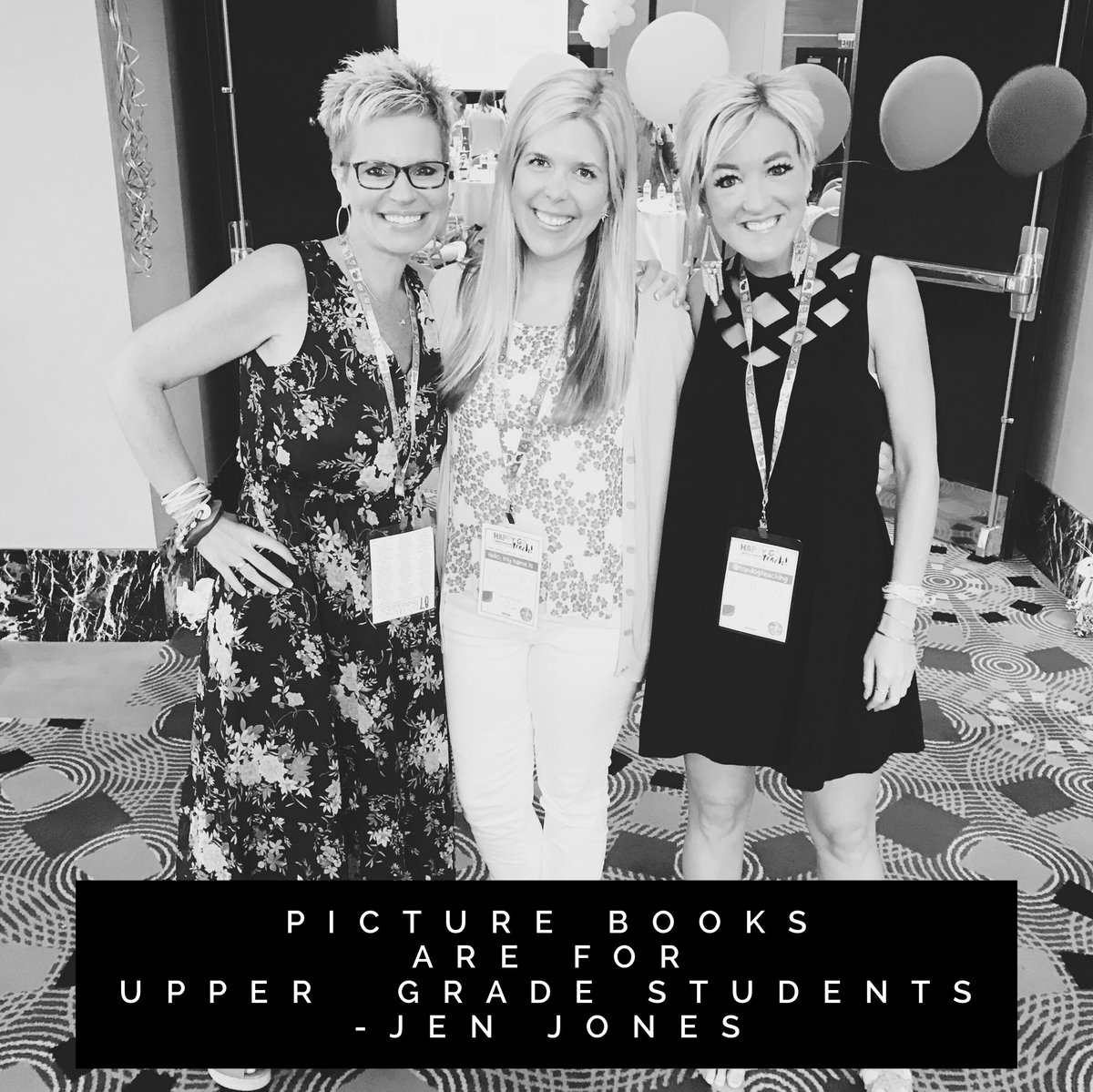 RamonaRecommend's tweet photo. Picture books are a must for upper graders! So glad @hellojenjones agrees too! #hgtcon17 https://t.co/ehUJJSCHeE