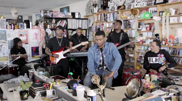 2DopeBoyz's tweet photo. Watch @NickGrantMusic perform various songs from #ReturnOfTheCool for NPR's Tiny Desk Concert: https://t.co/k83bnuKW7C https://t.co/QherBwcGKz