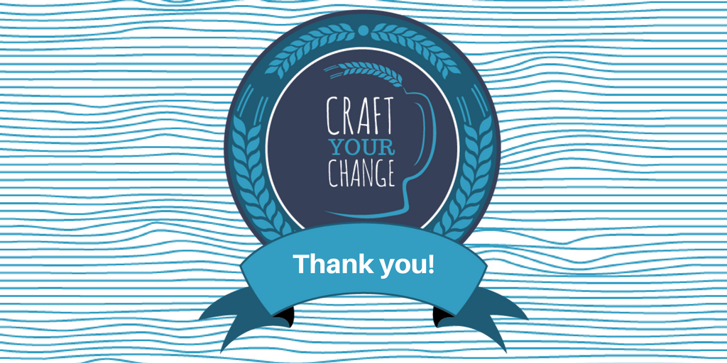 VolunteerTO's tweet photo. And the winner is...@DaAllyGShow! Thank you for sharing your photos live from #CraftYourChange - you've won a $50 #craftbeer basket! https://t.co/2TfRg9vt2M