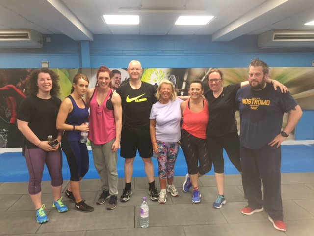 New 7.30pm Kettlebell class kicked off tonight! Great effort by this lot but at least 6 M.I.A - You know who you are...C U Next Mon! 😂😜💪G x