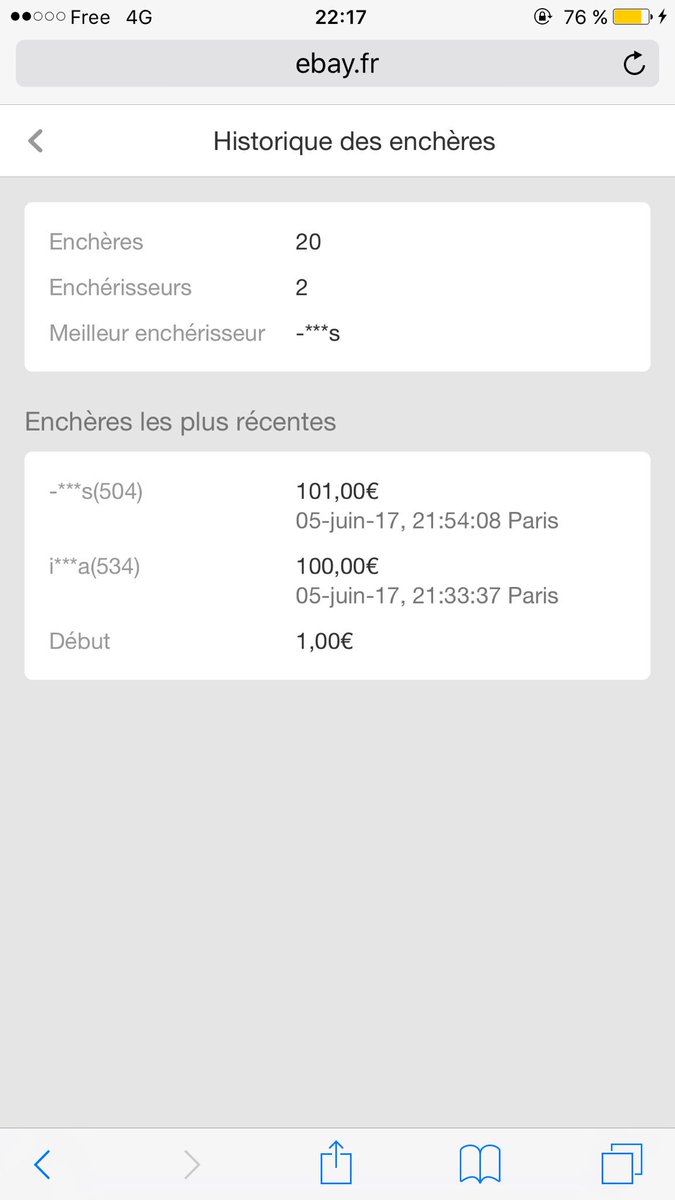 NicoTacos_'s tweet image. Wouaaaaaaah ça monte vite !!!! En environ 2j 101€ ! Mais le prix de réserve pas atteint, n'hésitez pas à partager ❤️ m.ebay.fr/itm/2019453538…