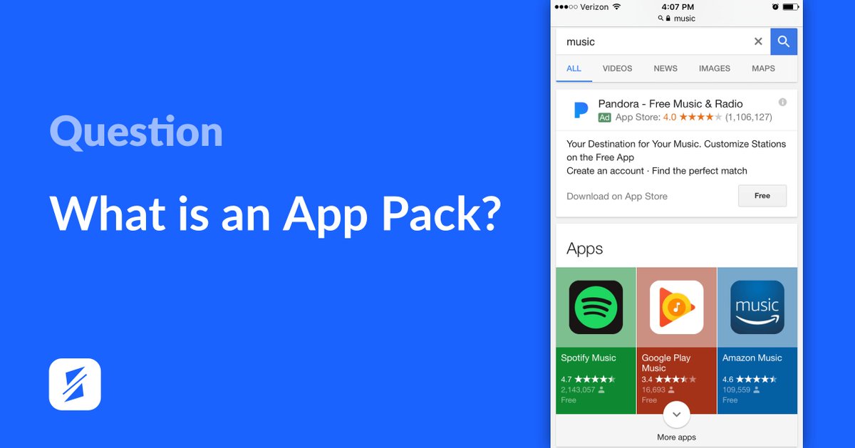 SeanEllis's tweet photo. App Packs: When App Store Optimization (#ASO) meets SEO for #apps https://t.co/lhy0aIogwx https://t.co/09eTjvNBXq