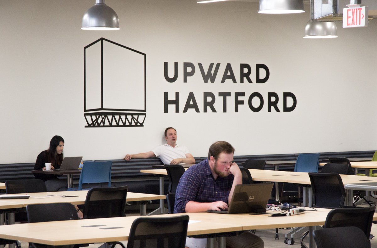 upwardhartford's tweet image. Thank you everyone who attended our #OpenWorking last Friday! Here's some pictures of what you missed! Are you coming this Friday!?