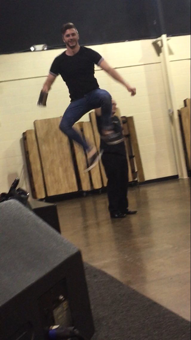 KathrynPhelps_'s tweet photo. Me: Austin...the floor is lava.
Austin: https://t.co/pA5C8whYRn
