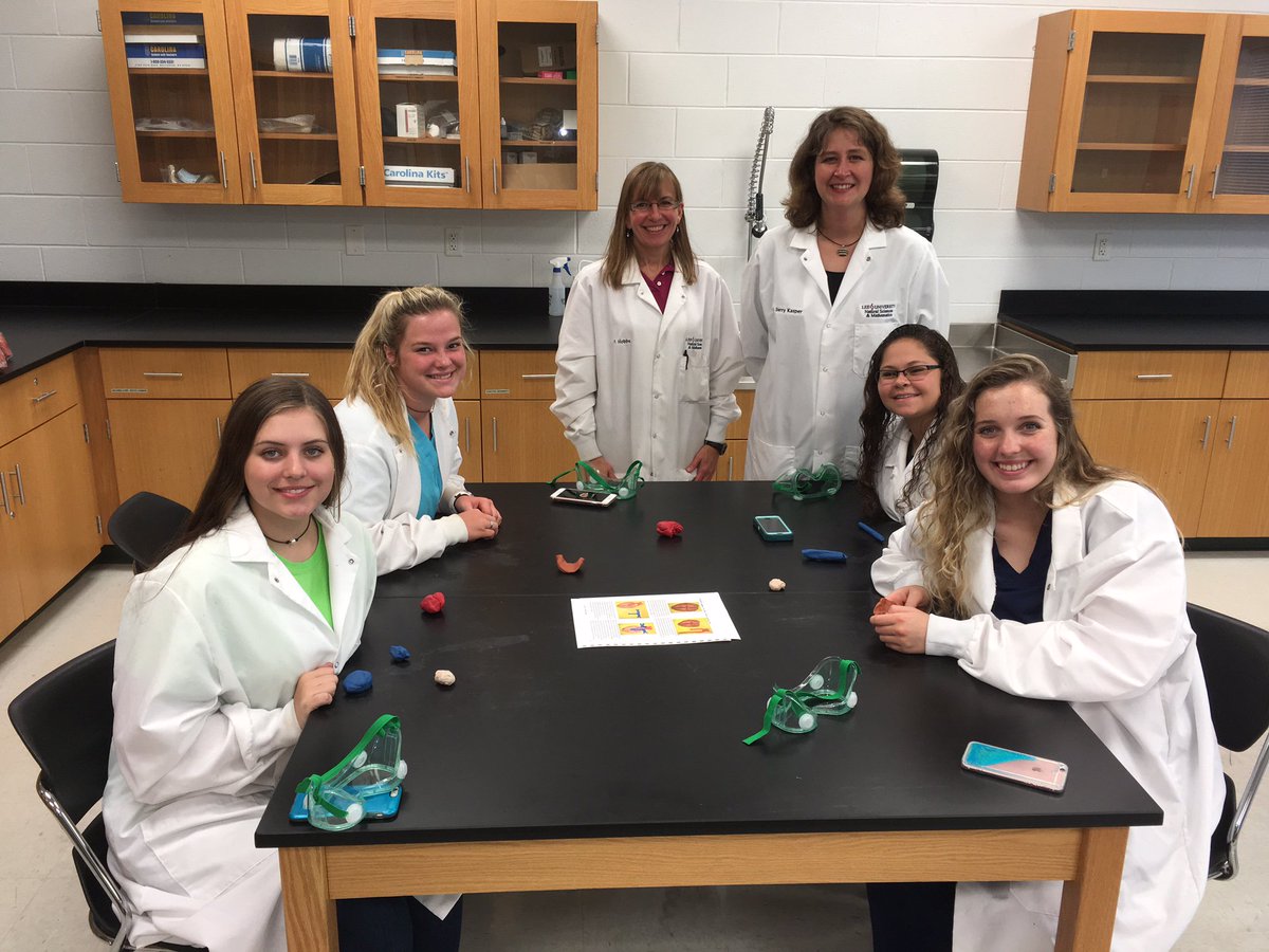 DrJRobinson23's tweet photo. Who said high schoolers don't do anything in the summer? This group had a blast learning about the human heart and CSI/DNA @LeeU today. https://t.co/dEavBtbQXw