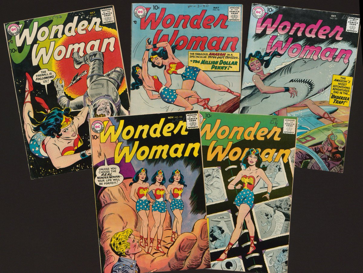 UChicagoSCRC's tweet photo. Did you see #WonderWoman this weekend? Catch up with her original adventures in our collection of #comicbooks  https://t.co/MyjGn7j4r2 https://t.co/qwWpvHGM49