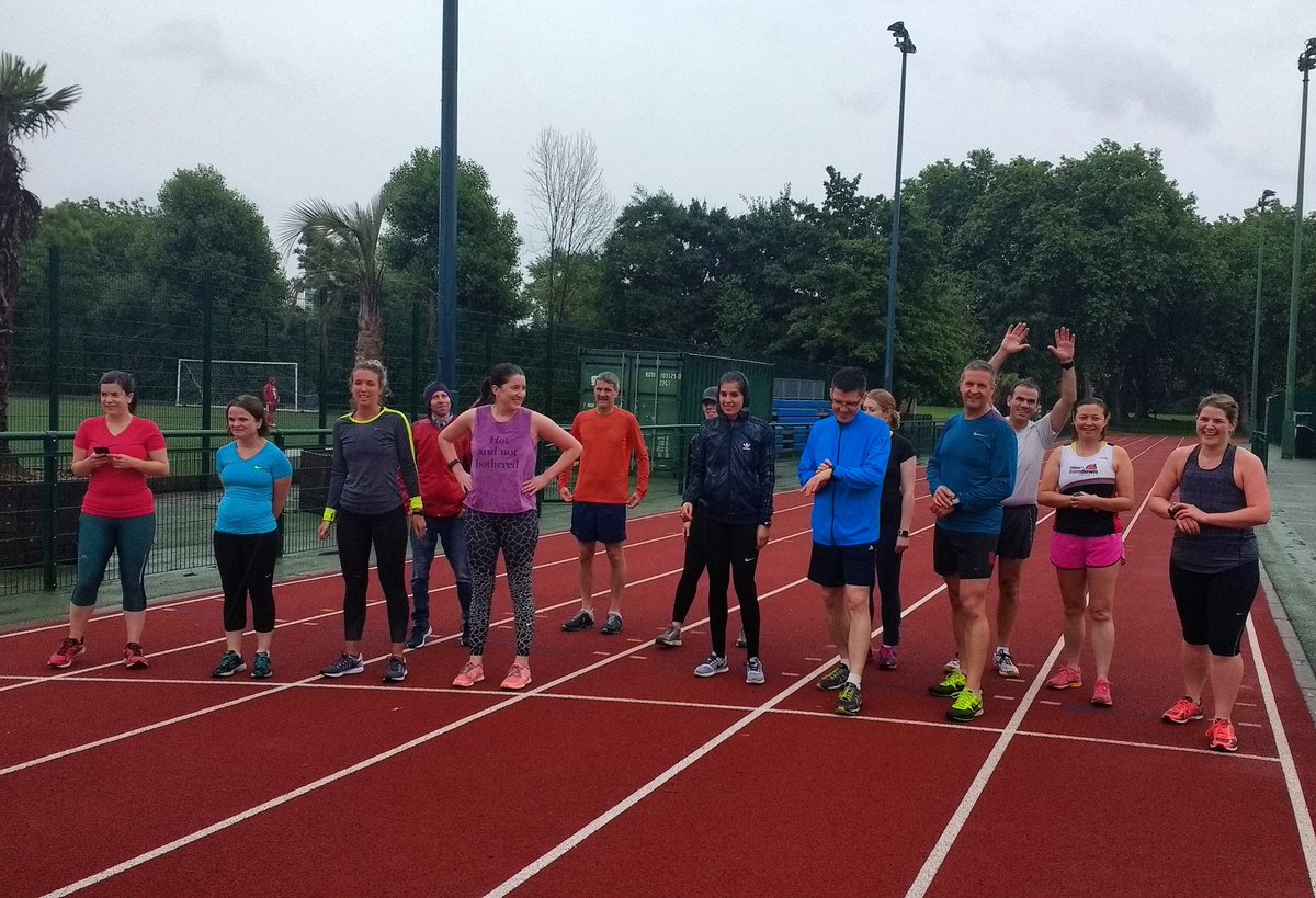 ledavies's tweet photo. Rain & wind can't scare a few @serpentinerc runners from a timed mile! #mondaytrack https://t.co/8B8roLDRyR