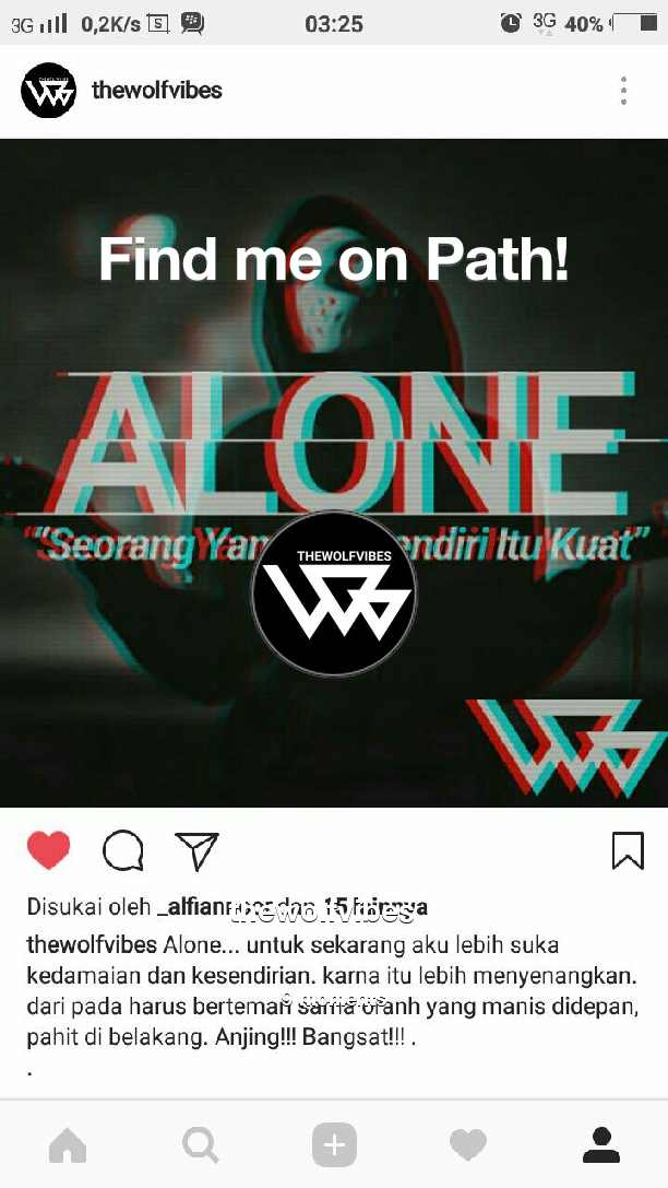 thewolfvibes's tweet photo. Find me on #Path now! Go to https://t.co/ZUHBYJlQ5P https://t.co/t5B6ji8ZCF