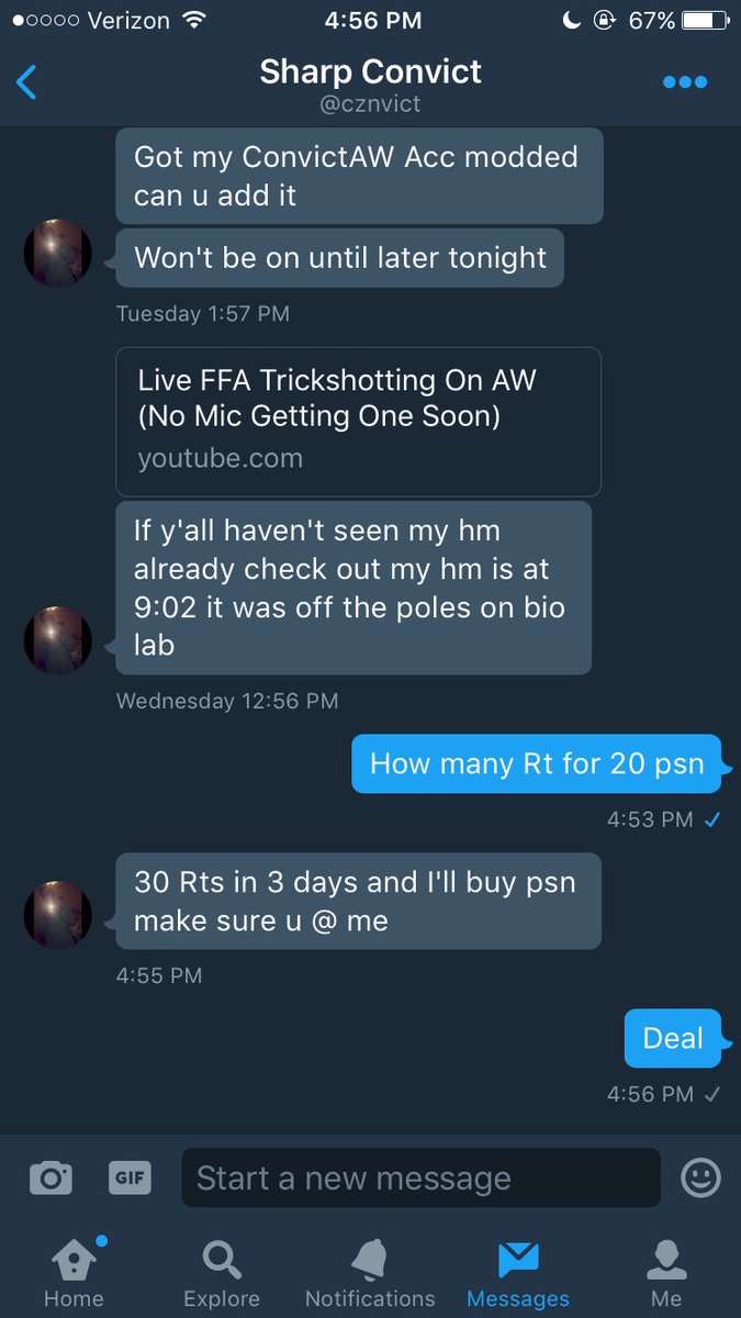 EverestDell's tweet photo. Help a man out @cznvict https://t.co/cl0afpPsuv