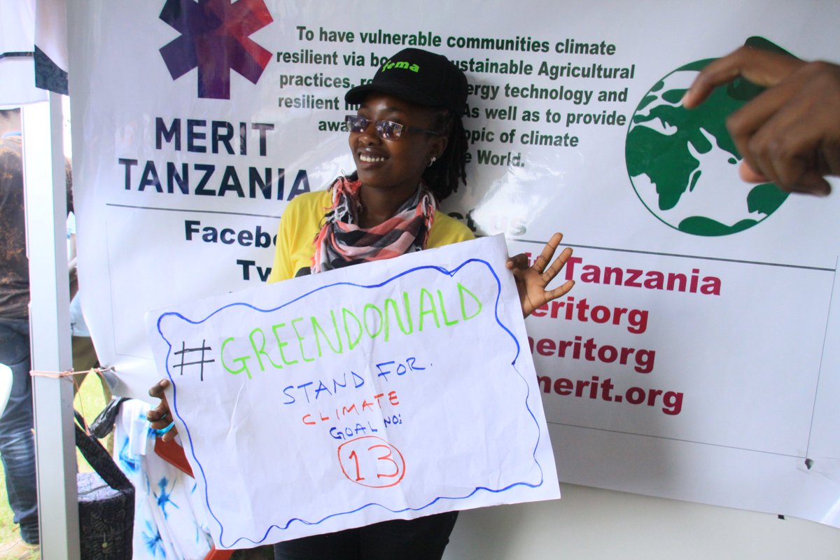 worldmeritTZ's tweet photo. "I'm inspired by your work and I want to impact my community by protect the environment " #WorldEnvironmentDay  #GreenDonald #ClimateAction https://t.co/oz4Hwv2YJt