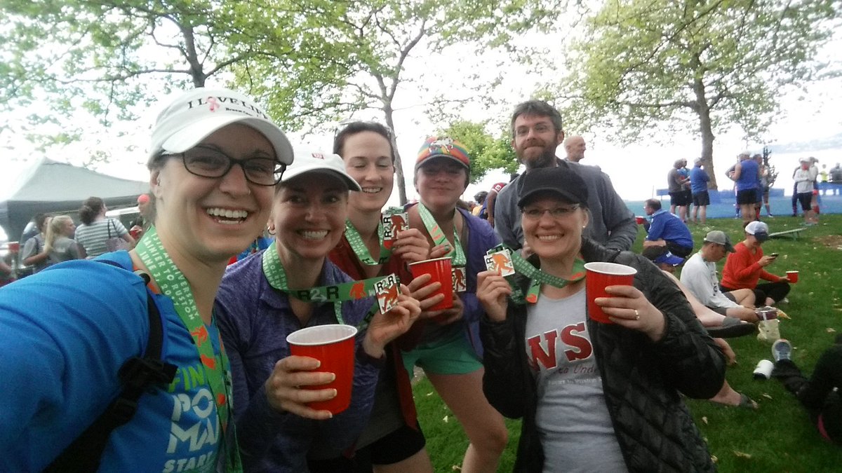 WSUPuyallupREC's tweet photo. Looks like our students & staff work well both in & out of the labs! Great job finishing the 50 mile ultra relay! #RainiertoRuston #GoCougs https://t.co/yFZFyYb2a4