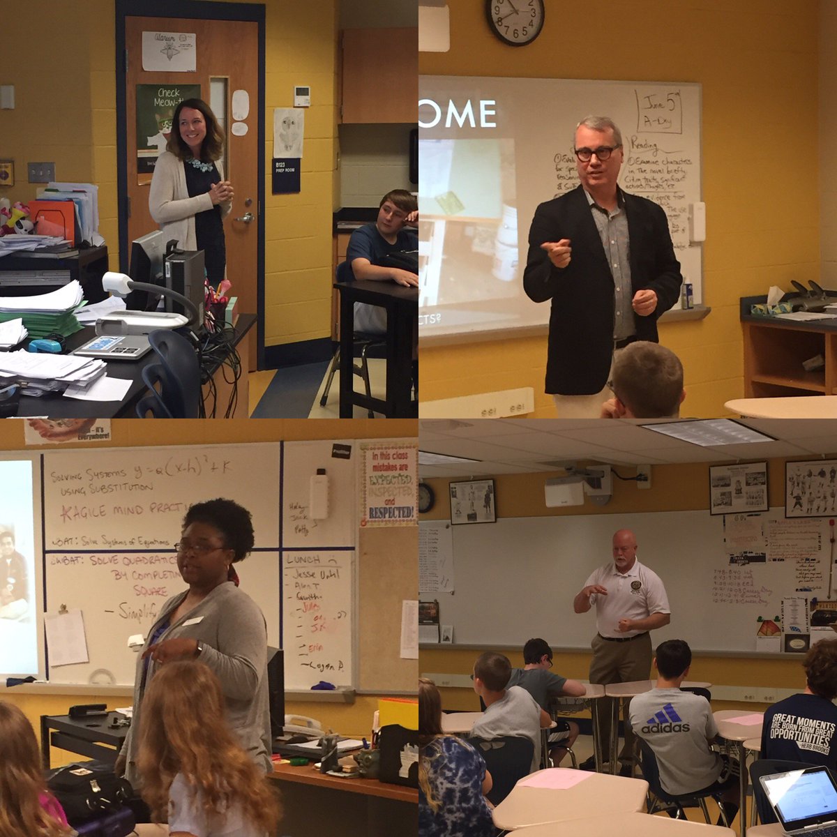 stms_pirates's tweet photo. 8th graders participated in Career Day! @ChesapeakeColl @MDSP @GenslerOnWork @QACDOH @TheEdgeKI https://t.co/GjoVOgDYId
