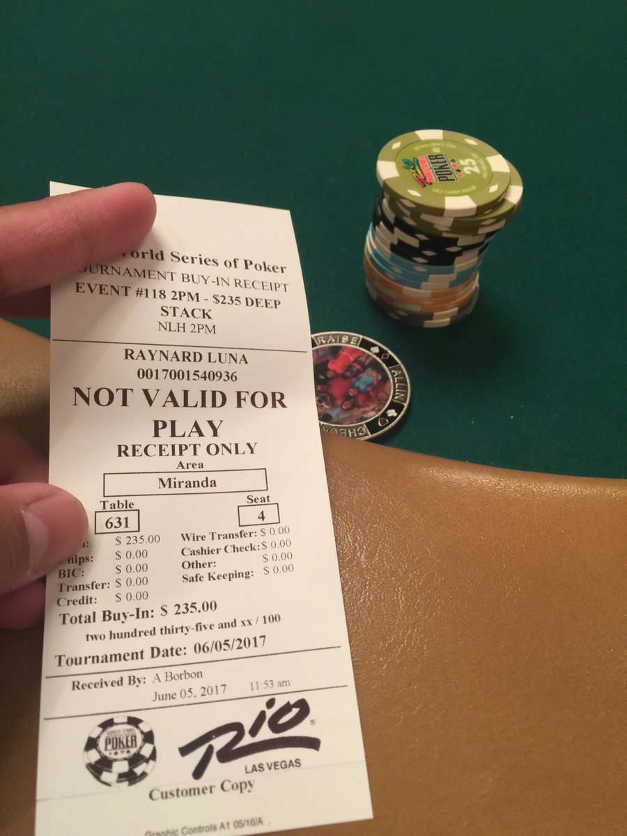 Lunakid7's tweet image. Should be the biggest Rio daily deepstack prize pool of the year. Already 760 peeps @ $235. Time to run it up #LFG #dailydeepstack