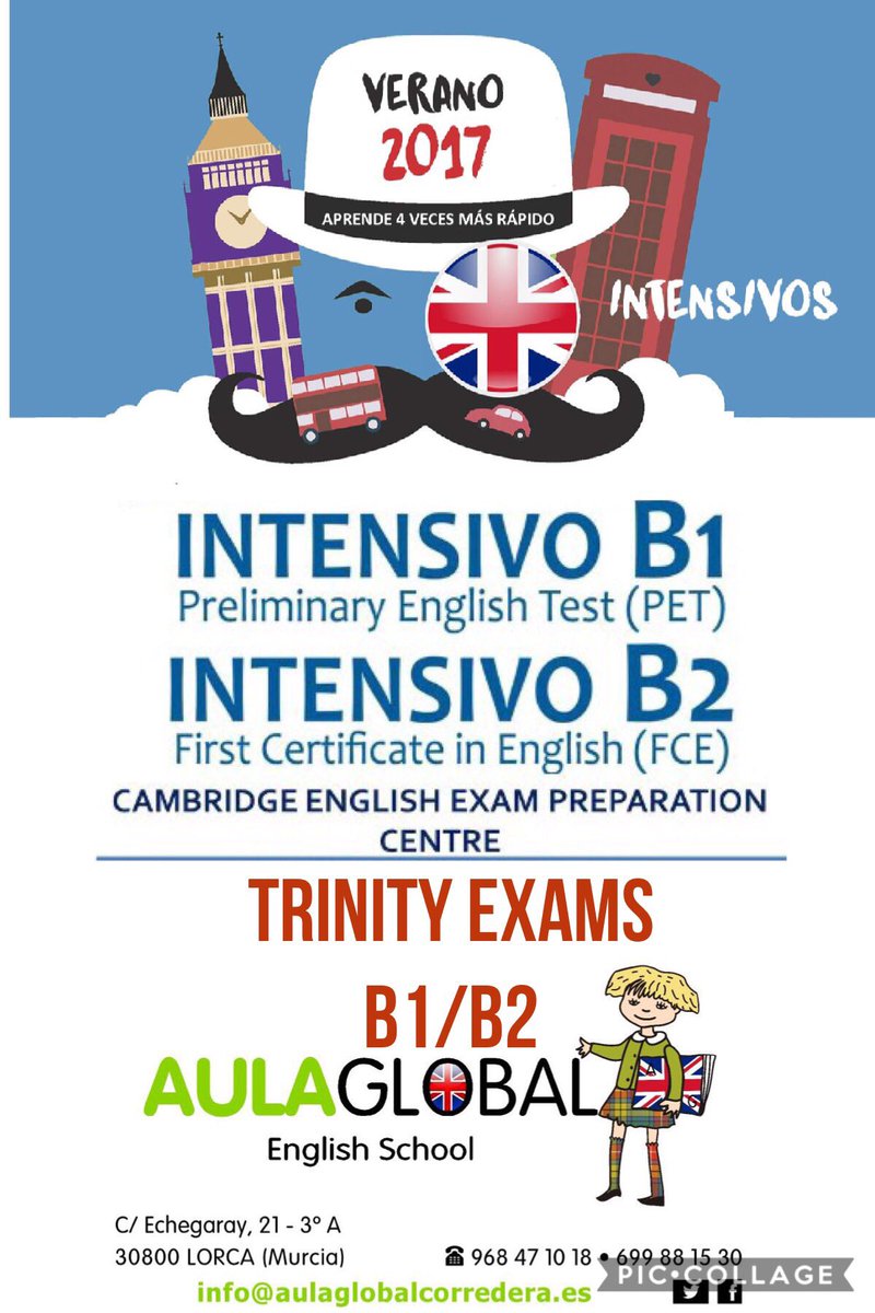 aulaglobal1's tweet photo. Aprender #ingles en #Lorca y en #verano:#InglésIntensivo #inglesESO #b1Lorca #FCELorca @CambridgeEng: https://t.co/pWhMIukskX