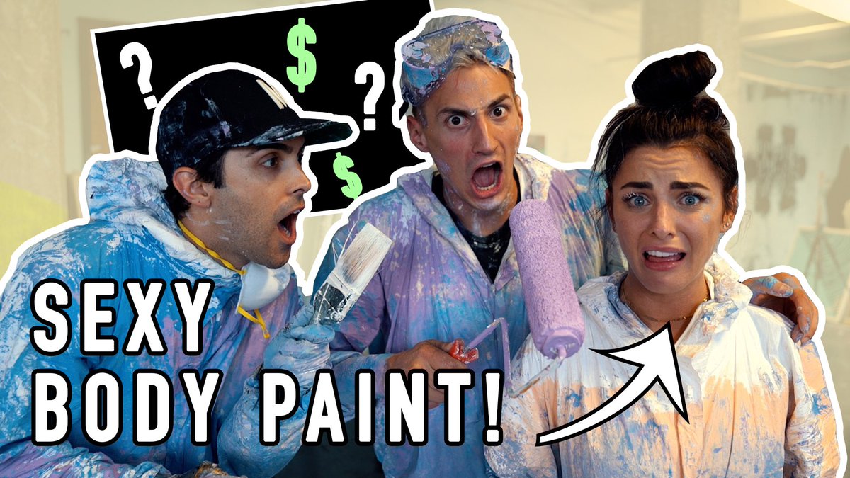 MarkDohner's tweet photo. CREATING A SEXY PAINTING WITH OUR BODIES! Would you do this?! 😂🎨

RT for a FOLLOW BACK! 

https://t.co/Q1jbBjcASf https://t.co/nLYXi8I34o