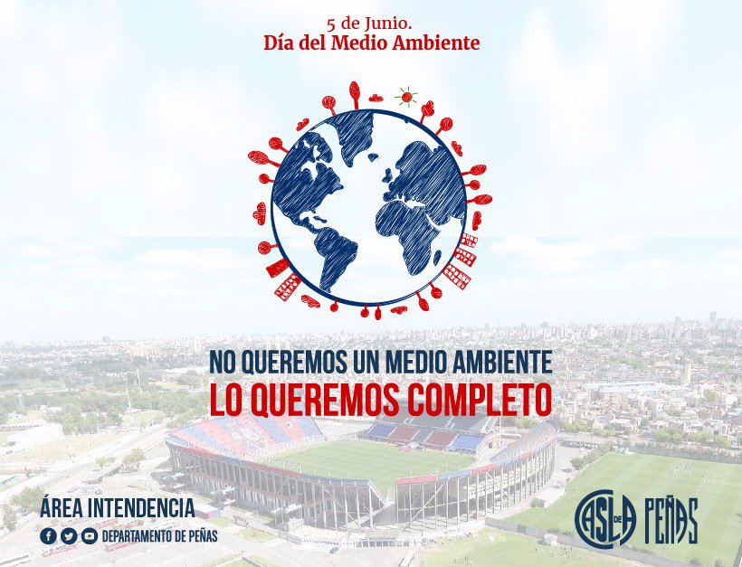 Cuervos_GLH's tweet photo. 5 de junio: Día Mundial del Medio Ambiente. Sólo tenemos uno, ¡CUIDALO! 🌲���🌳

#ÁreaDeCultura #CASLAPeñas. https://t.co/wtG7DZFaD1