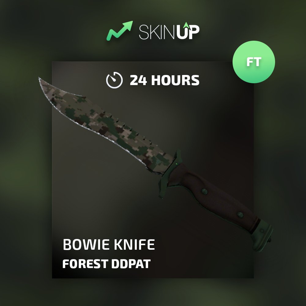🐳 BOWIE KNIFE | FOREST DDPAT GIVEAWAY 🐳

To enter:
* FOLLOW &amp; RETWEET

GOOD LUCK, WINNER IN 24 HOURS!