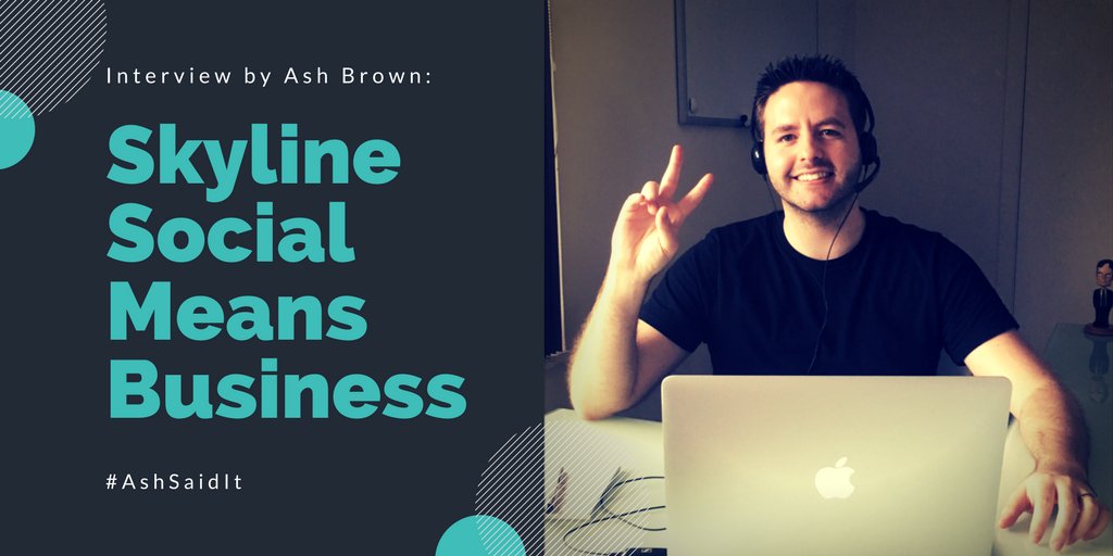 Proud to be interviewed by social media influencer @1loveash inspiring young entrepreneurs worldwide! bit.ly/2ruwYxs #AshSaidit