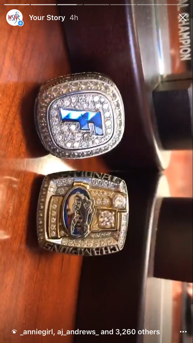 WSN247's tweet photo. The #WSNtakeover Battle Royal between @stewartkels7 &amp; @erinmiller48 is heating up! 🔥The Natty rings are OUT! #ShineBrightLikeA💎 it's 🐊vs🐴 https://t.co/rUrCBb5FRd