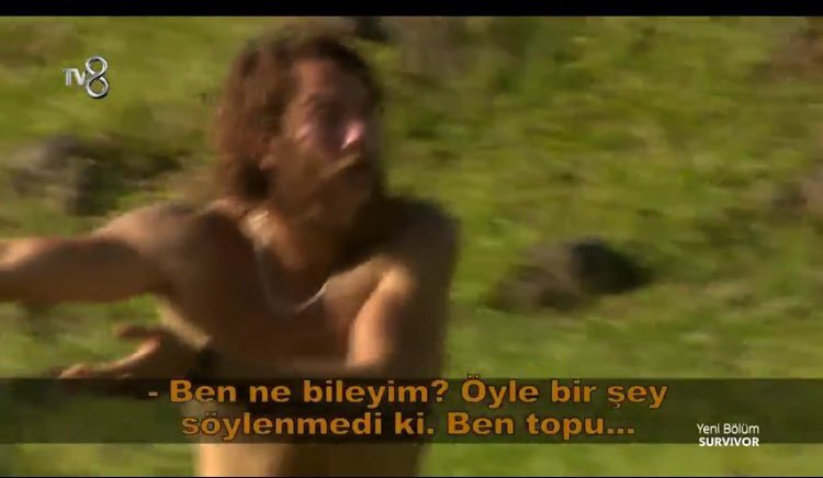 R yapiyimm da had bilinsin ayaklar denk alınsın #Survivor
