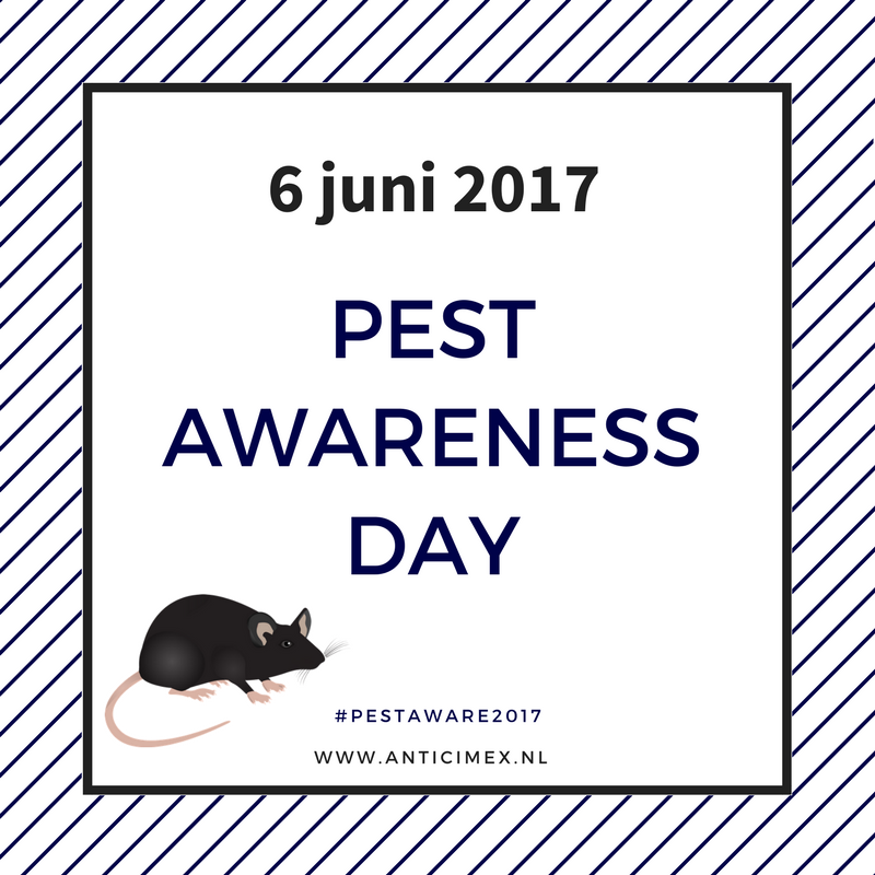 Vandaag is de eerste wereldwijde Pest Awareness Day. Volg ons deze week voor tips &amp; funfacts over de risico's van ongedierte 🐭#PESTAWARE2017