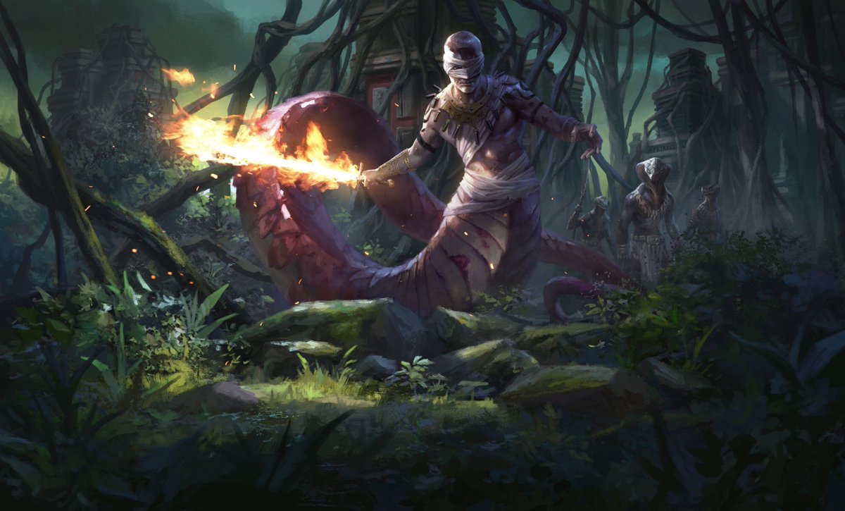 DaarkenArt's tweet photo. Here's the other illustration for #TombofAnnihilation that was previewed over the weekend. #StreamofAnihilation #dungeonsanddragons #dnd https://t.co/QZLRp0Npkh