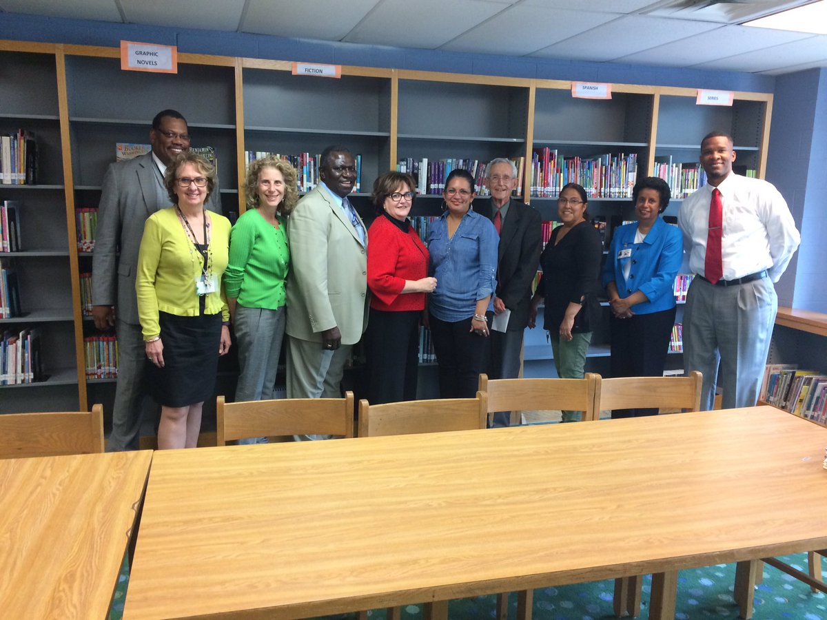 NYSEDNews's tweet photo. Last visit of the day in Westchester was a stop at Greenburgh 11 CSD. Enjoyed hearing abt your school! @swboces thanks for a great day! https://t.co/mGv8UMx4ll