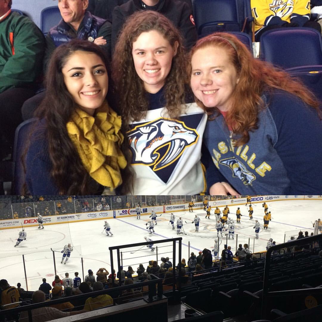 ericacherry96's tweet photo. Picture from my first game in 2011 and last games in 2015:2016... Stanley Cup where ya at?! @TwiceDailyFresh @PredsNHL #TDPreds https://t.co/L2LvIBIzlM