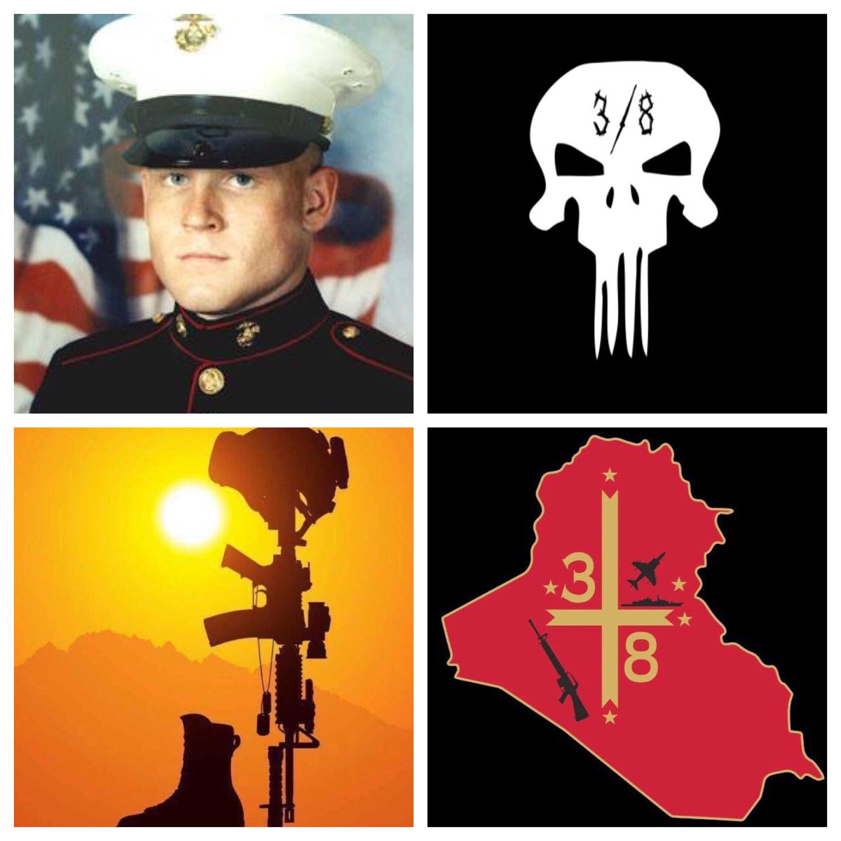 38VFR's tweet photo. Lcpl. Robert T. Mininger of Sellersville, PA. Feb 26, 1984 - Jun 6, 2005
#allgavesome #somegaveall #neverforgotten #marinecorps #usmc #38vfr https://t.co/I9123zh7Iv