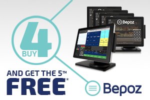 Bepoz EOFY buy 4 get 5 ow.ly/EkCs30cluBi
-
#bepozpos #hospitalitypos #vectronpos #eofyoffer #eofyoffer2017