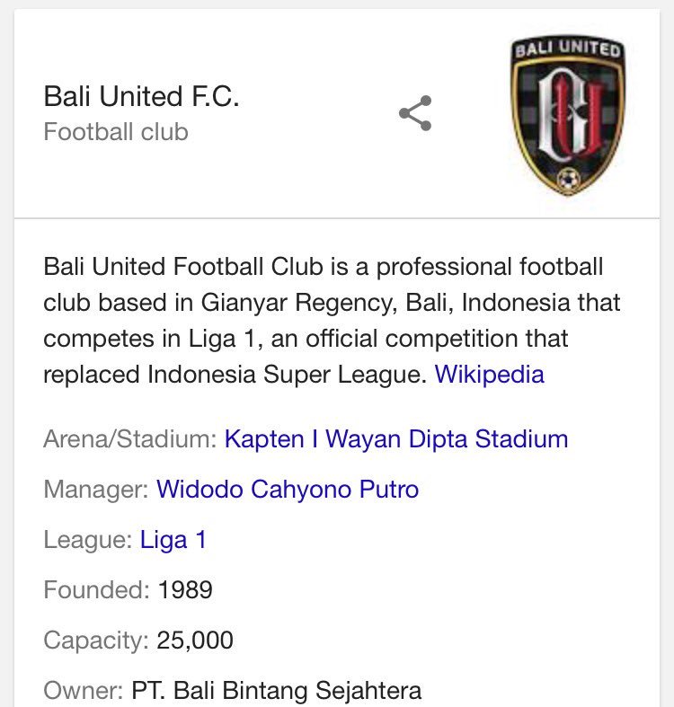 <a href="/IzzatIzzmy20/">Izzat</a> @GeniusFootball little fact dor idiot who think bali united from malaysia lol