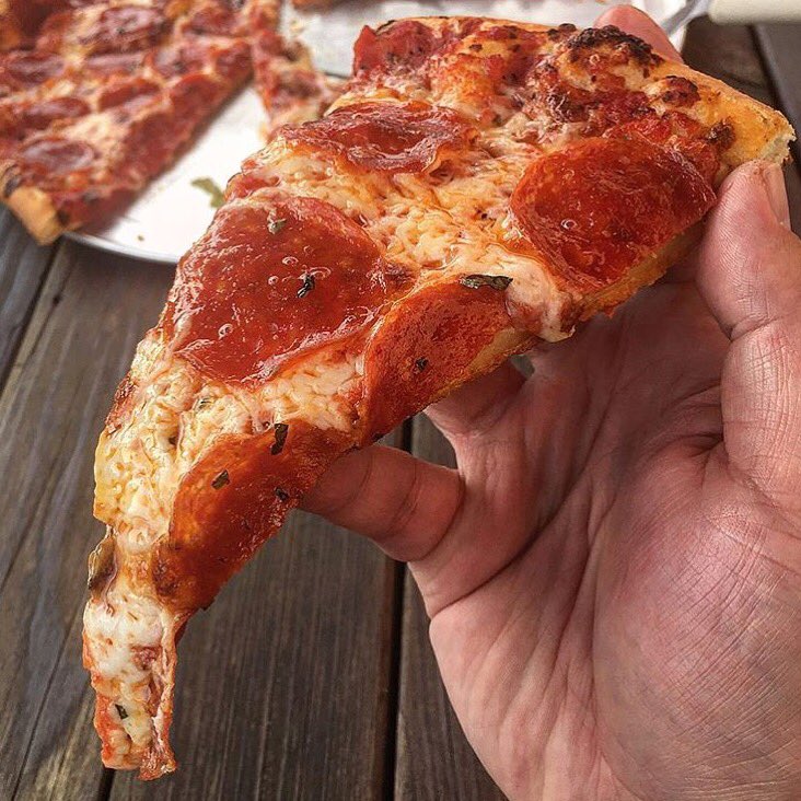 TracksidePizza's tweet photo. Don't mind us…just a little drool…😋
Get you some tomorrow at our slice bar, 11am-2pm!

Shoutout to @ pdlpix for sharing this on #Instagram! https://t.co/i4lr6Uef5I