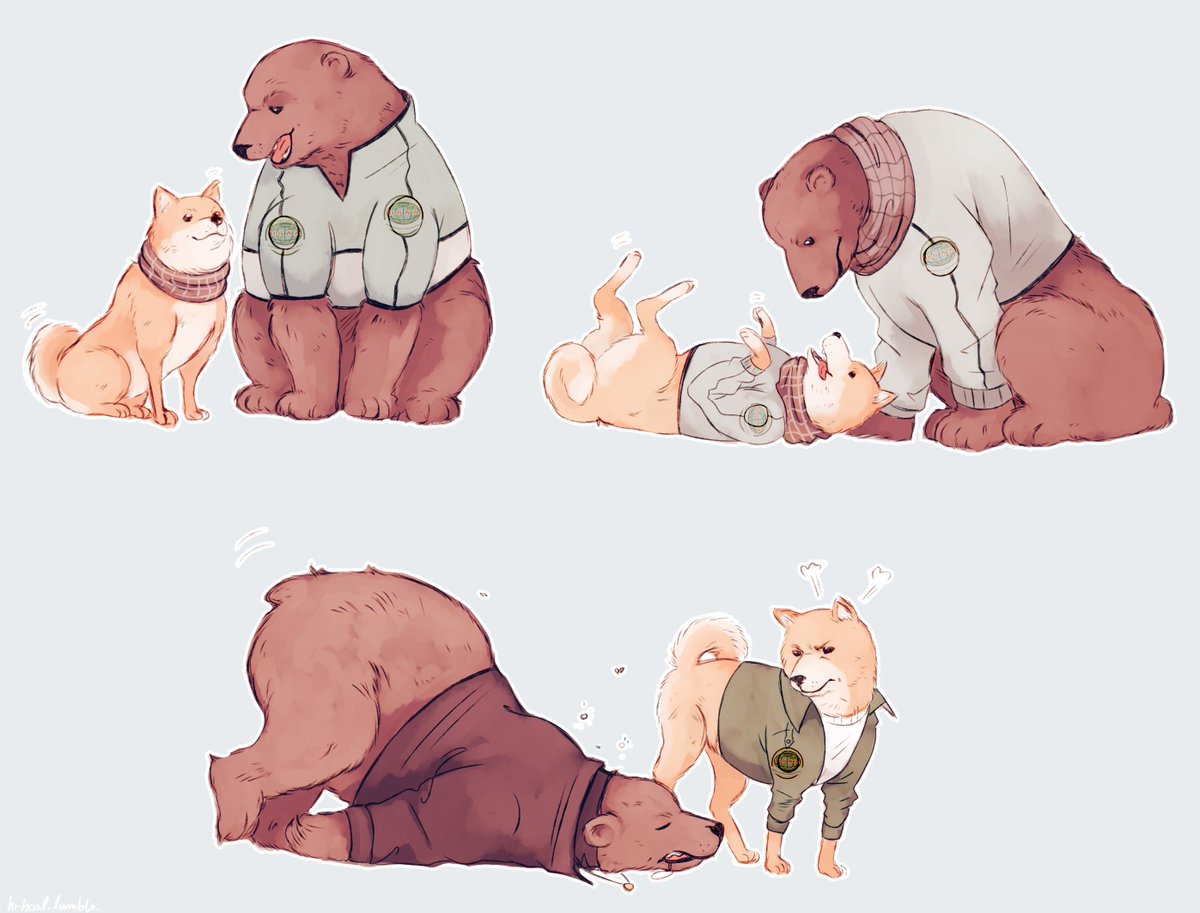 hi__host's tweet photo. Another Adventures of Puppy Piers and Capitan Berfield 🐻🐶💕
#nivanfield #residentevil #residentevil6 #chrisrefield #piersnivans #RE6 https://t.co/058YohC8q2