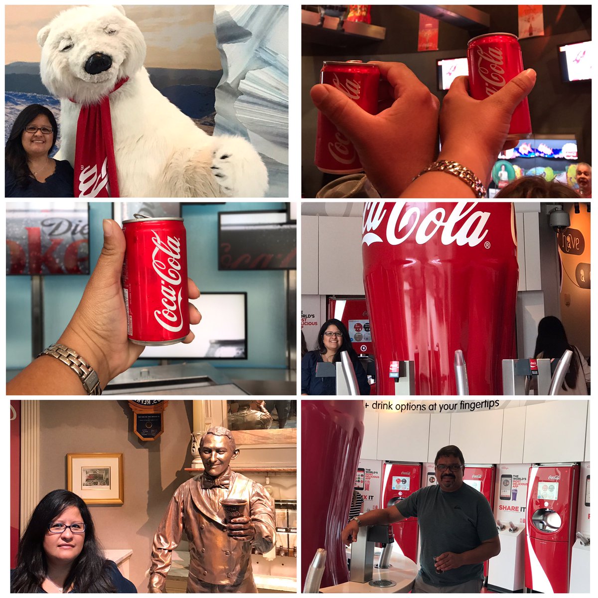 FranciaMalave's tweet photo. World of Coca Cola! #WorldofCocaCola #nicemuseum #nicetours #cheers #cocacola #Atlanta #AtlantaGeorgia https://t.co/ofEzl59kHy