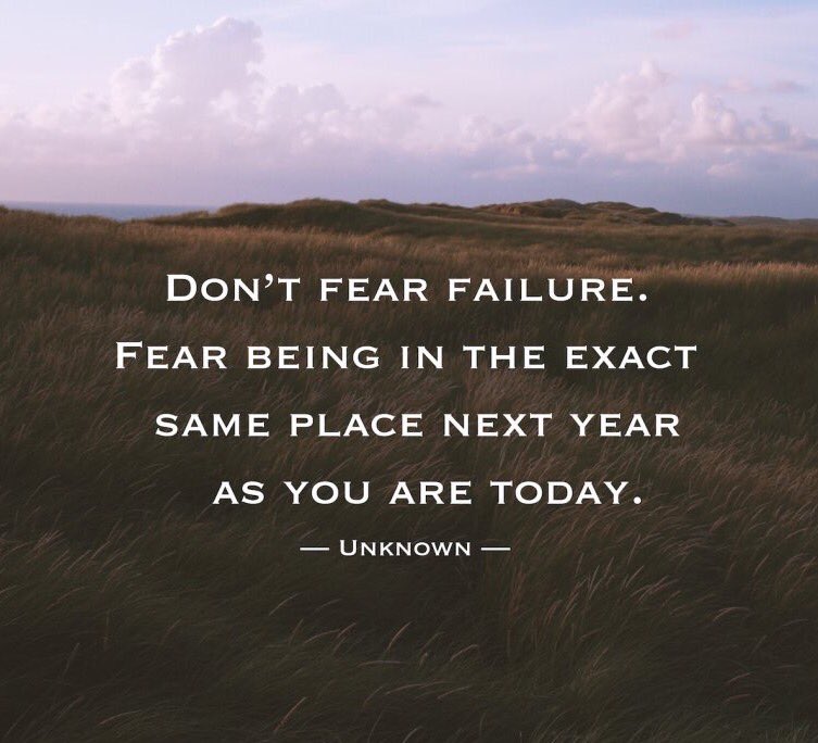 casas_jimmy's tweet photo. It's not failure you need to fear......#NYedchat #StartRightNow #wgedd https://t.co/MKH8OS3OOO