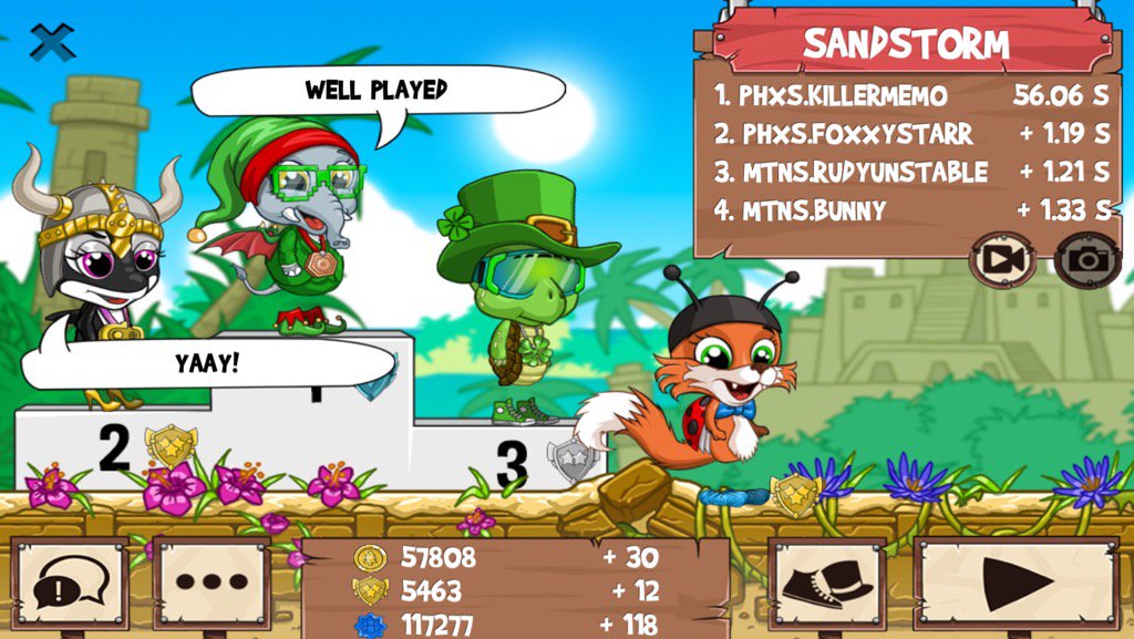 SolSistah_'s tweet image. Having a blast @ #funrun2 #killermemo #Rudyunstable #Bunny