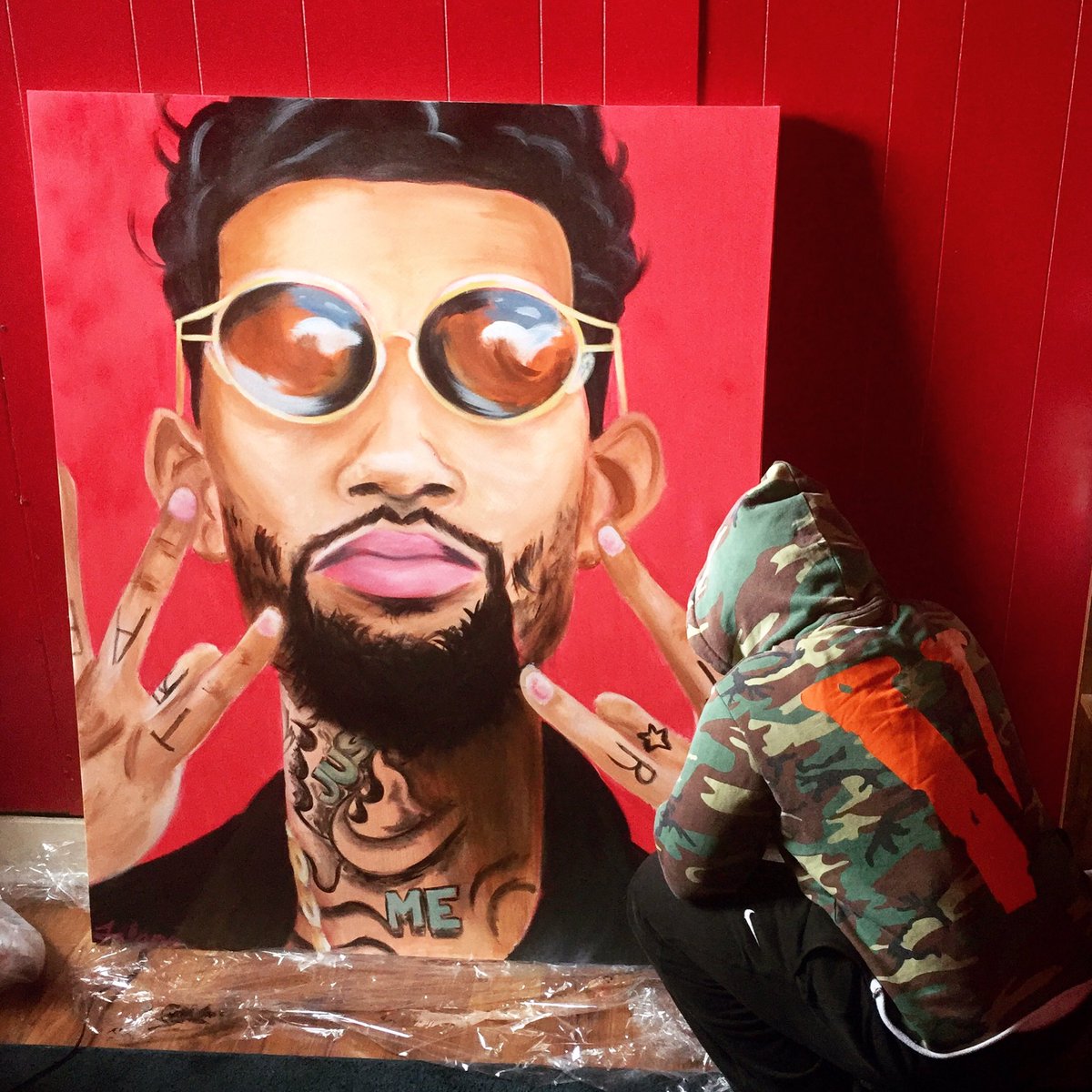 iamyounglion2's tweet photo. #DjJFresh @pnbrock @MetroBoomin @ArtistHBTL 🎨🎨🎨🎨🎨🎨🎨🎨 https://t.co/6JeaaNtkg2
