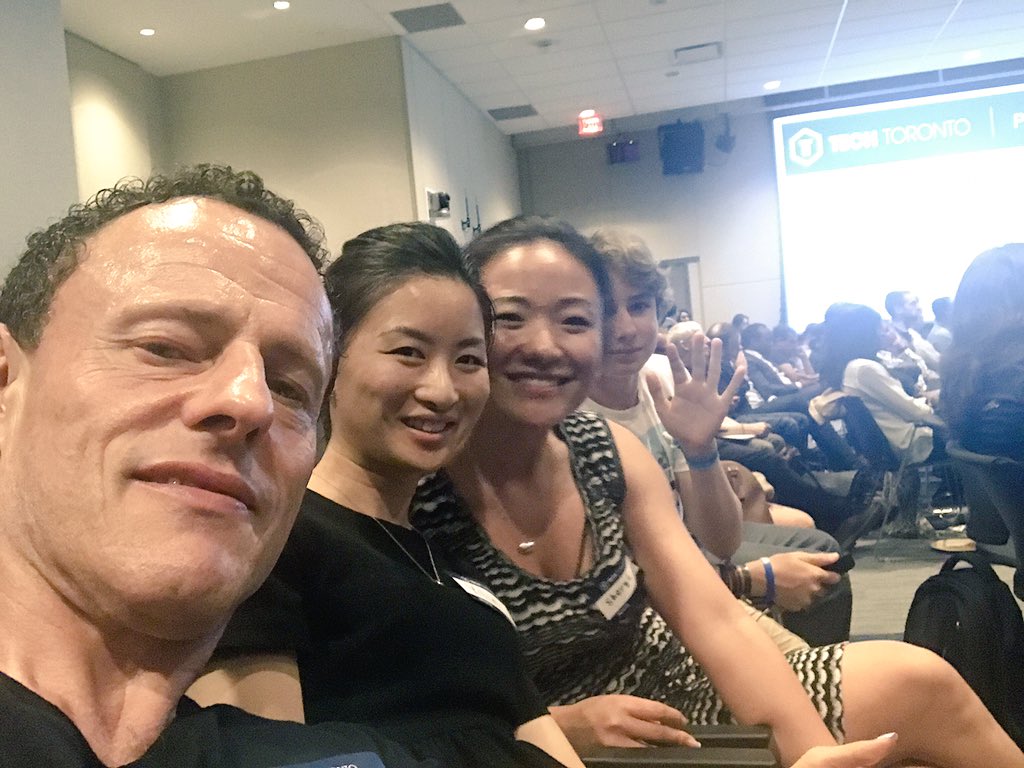 sherylsong's tweet photo. We are at #techto! #realtech! Real estate crew &amp; the 14 years old founder!! https://t.co/X3jTPxdj0P