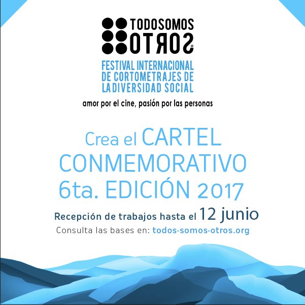 TodosomosOtros's tweet photo. ¿Eres creativo?
Participa en la #convocatoria de CARTEL de la 6a edición de #TODOSOMOSOTROS.

Más información en: https://t.co/KRJEhv63ly https://t.co/uCalyLRkHx