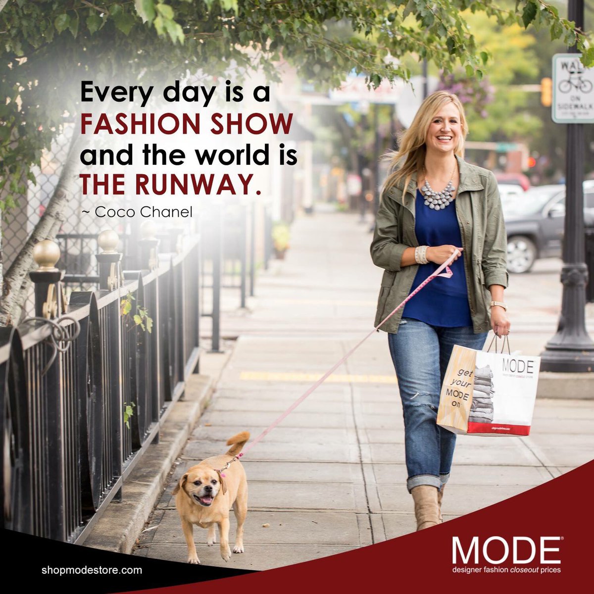 We hope you rocked that #runway today! #fashion #MondayMotivation 👖