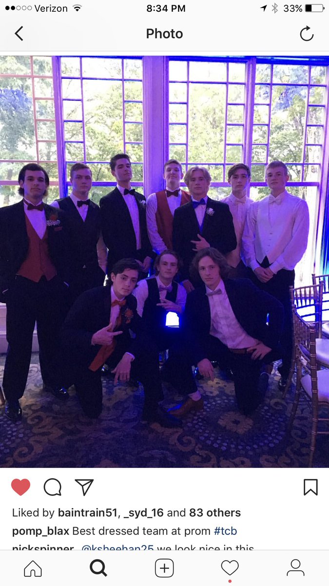 PompBTrack's tweet photo. @pomp_blax seems to thinks they are the better dressed team. Vote below https://t.co/z1n7WDd8EY
