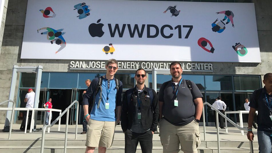 We've got a few of our team members out in San Jose with our partners at #Apple for #WWDC this week.

#iOS #MacOS #ios11 #wwdc2017 #WWDC17