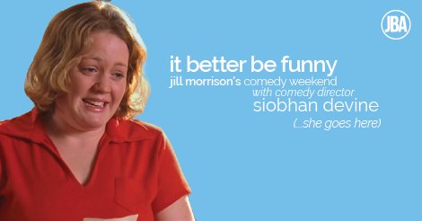 so... this is a thing. @jillactress &amp; comedy director <a href="/I_siobhandevine/">Siobhan Devine</a> coming real soon.   jebbeach.com/be-funny/