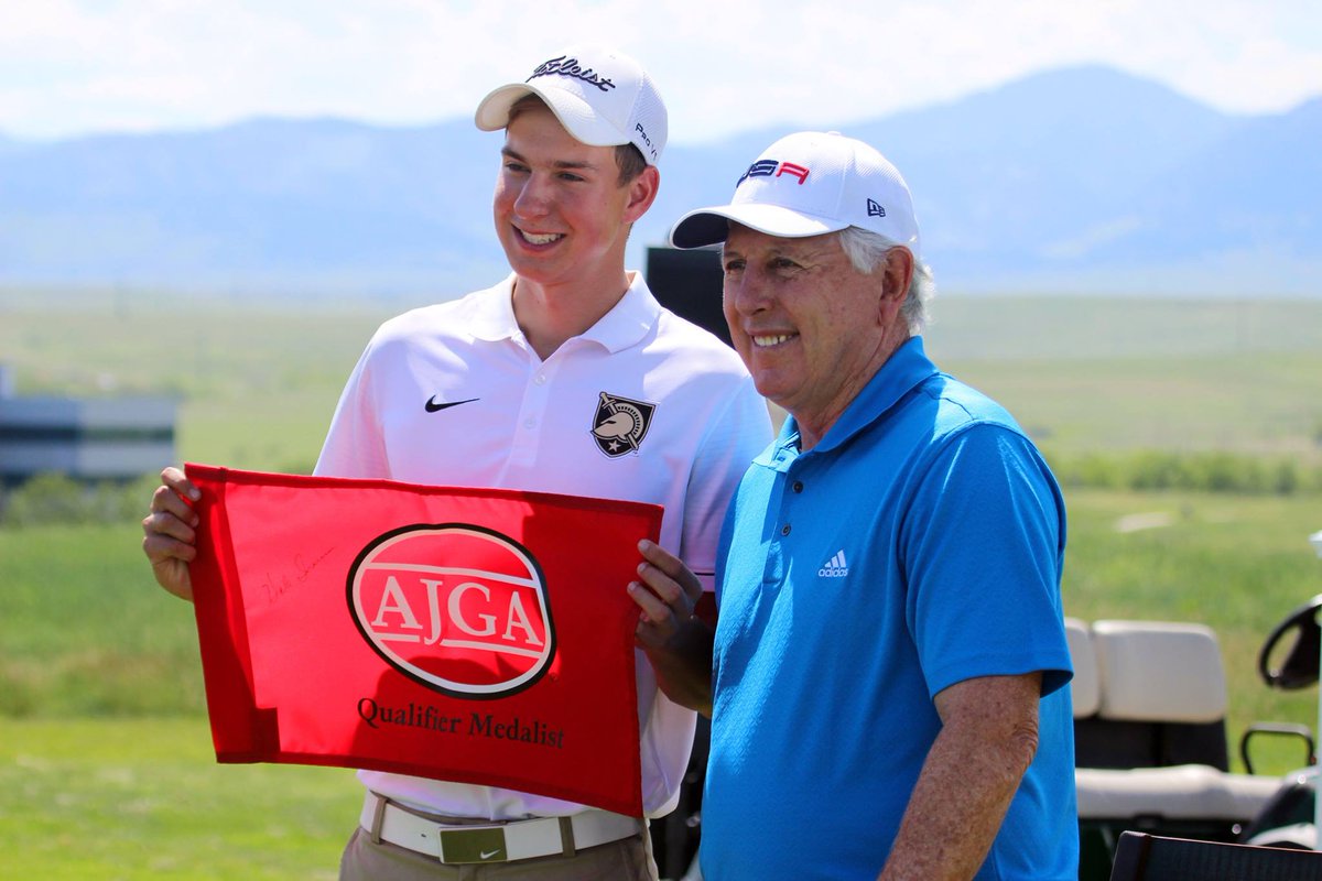 AJGAGolf's tweet photo. Professional presence at #HaleIrwinJr &amp; #AzaharaJr ✔️ https://t.co/qWiq4Gv3WQ