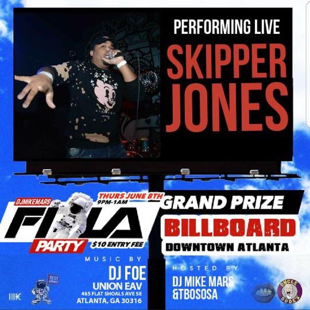 SkipperJonesMC's tweet photo. This Thursday we go live at @unioneav #FILAParty @djMikeMars @djfoE_ @tbOsosa https://t.co/Eibm40129C