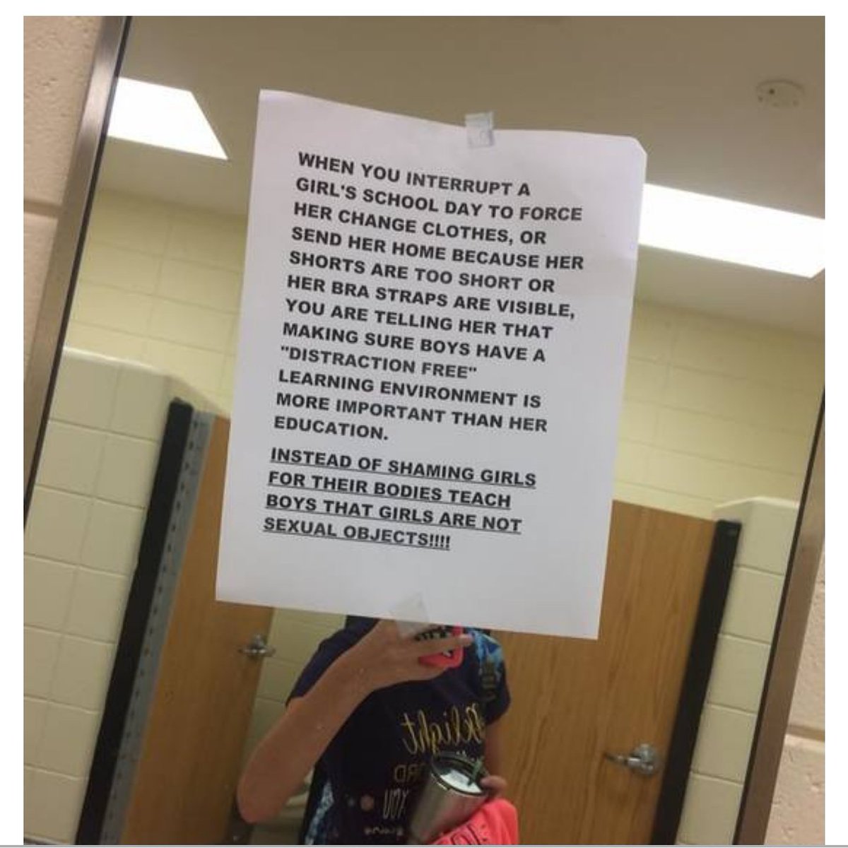 misguidedangel9's tweet image. So fucking cool. #girlsrule #schoolcode #teen